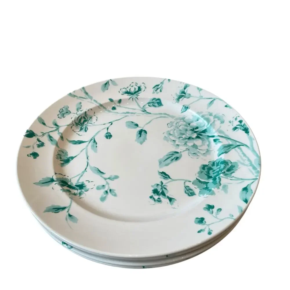 Martha Stewart Chinoserie Dinner Plates 10.5